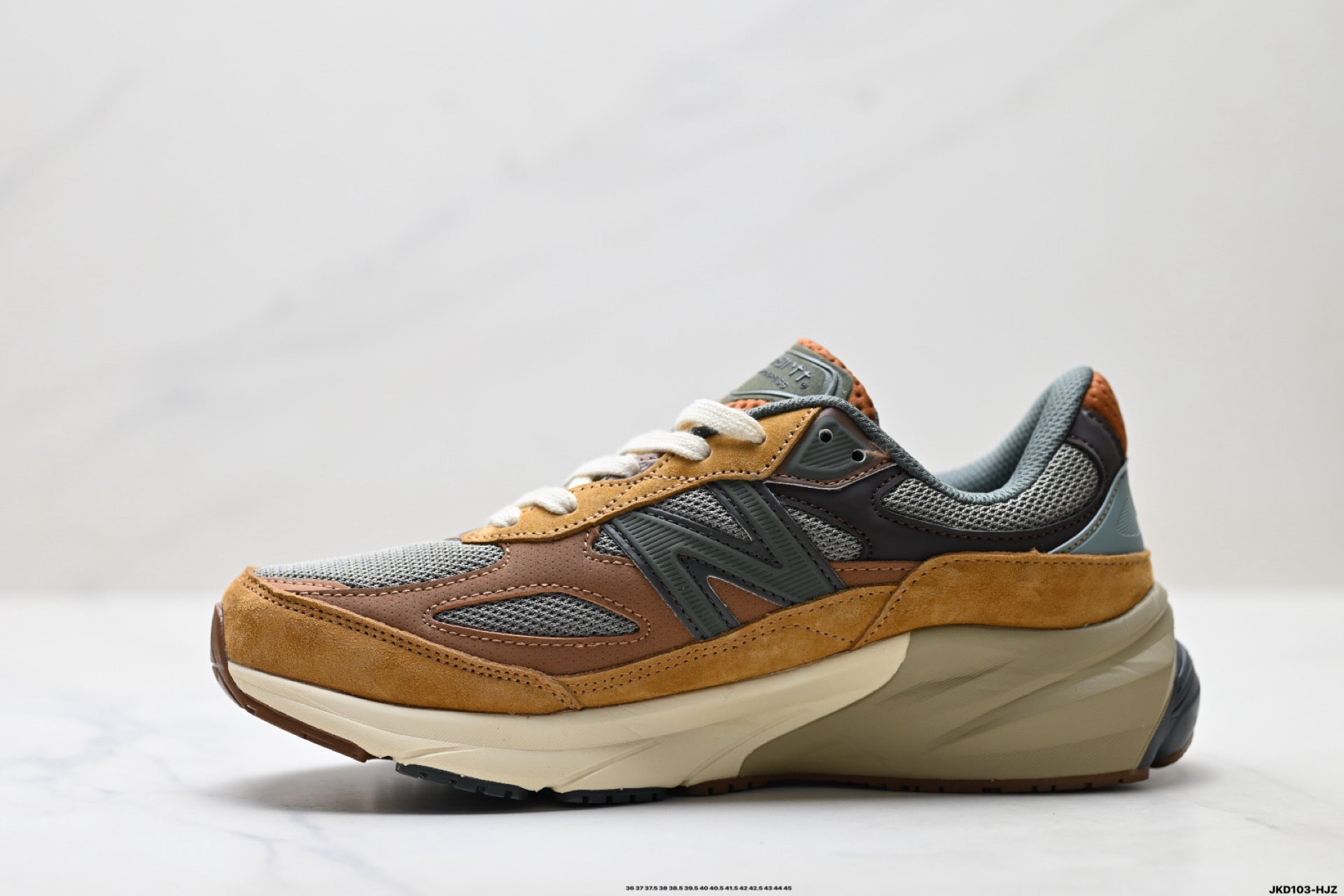 New Balance 990v6 Retro Mesh & Pigskin Low-Top Sneaker M990CH6