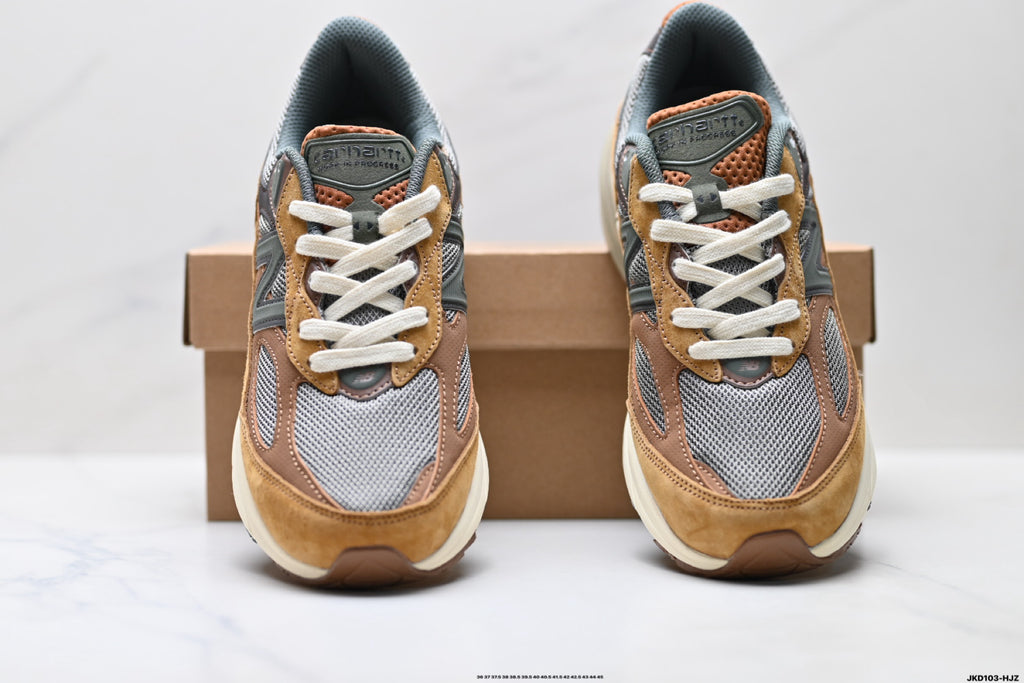 New Balance 990v6 Retro Mesh & Pigskin Low-Top Sneaker M990CH6