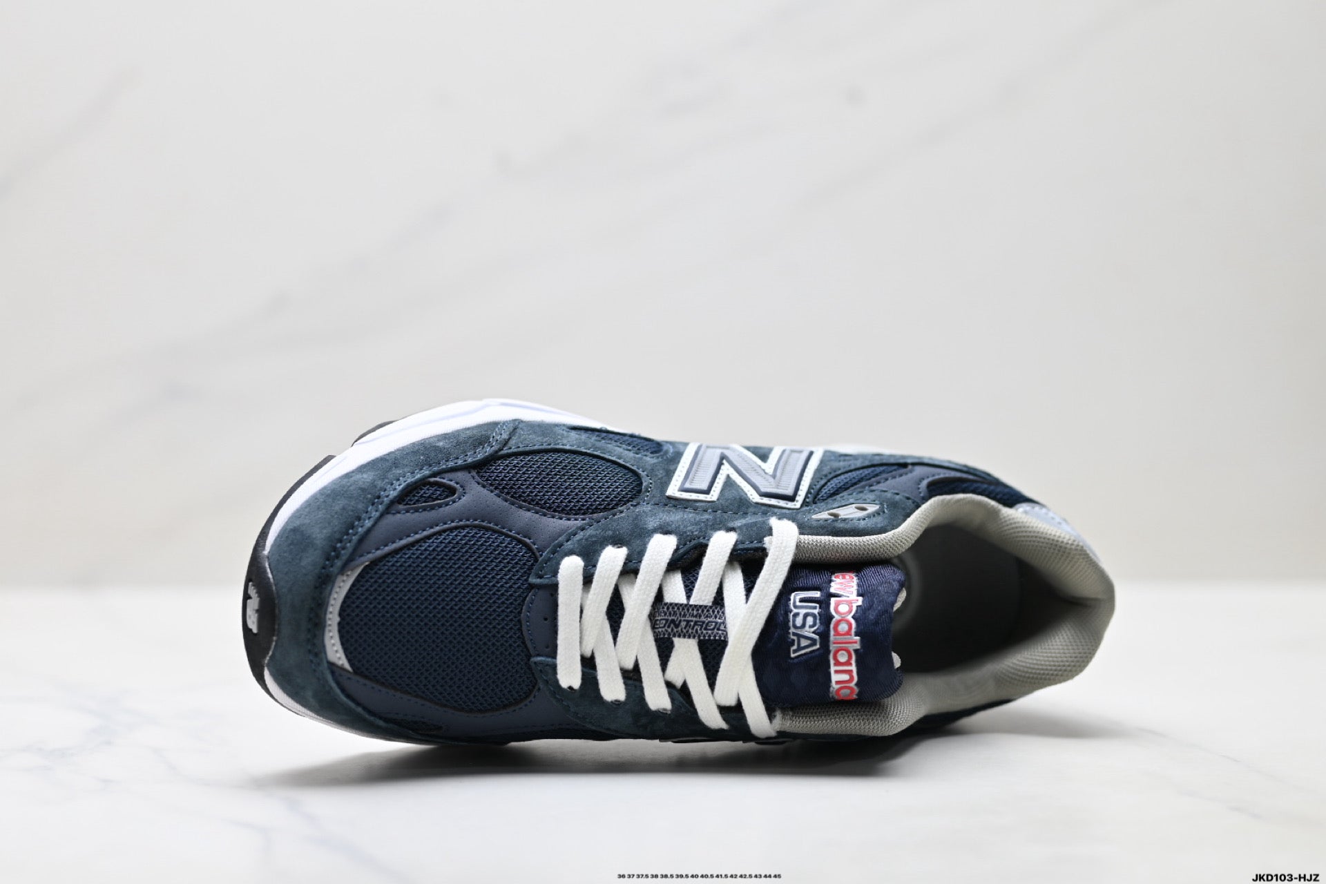 New Balance 990v6 Retro Mesh & Pigskin Low-Top Sneaker