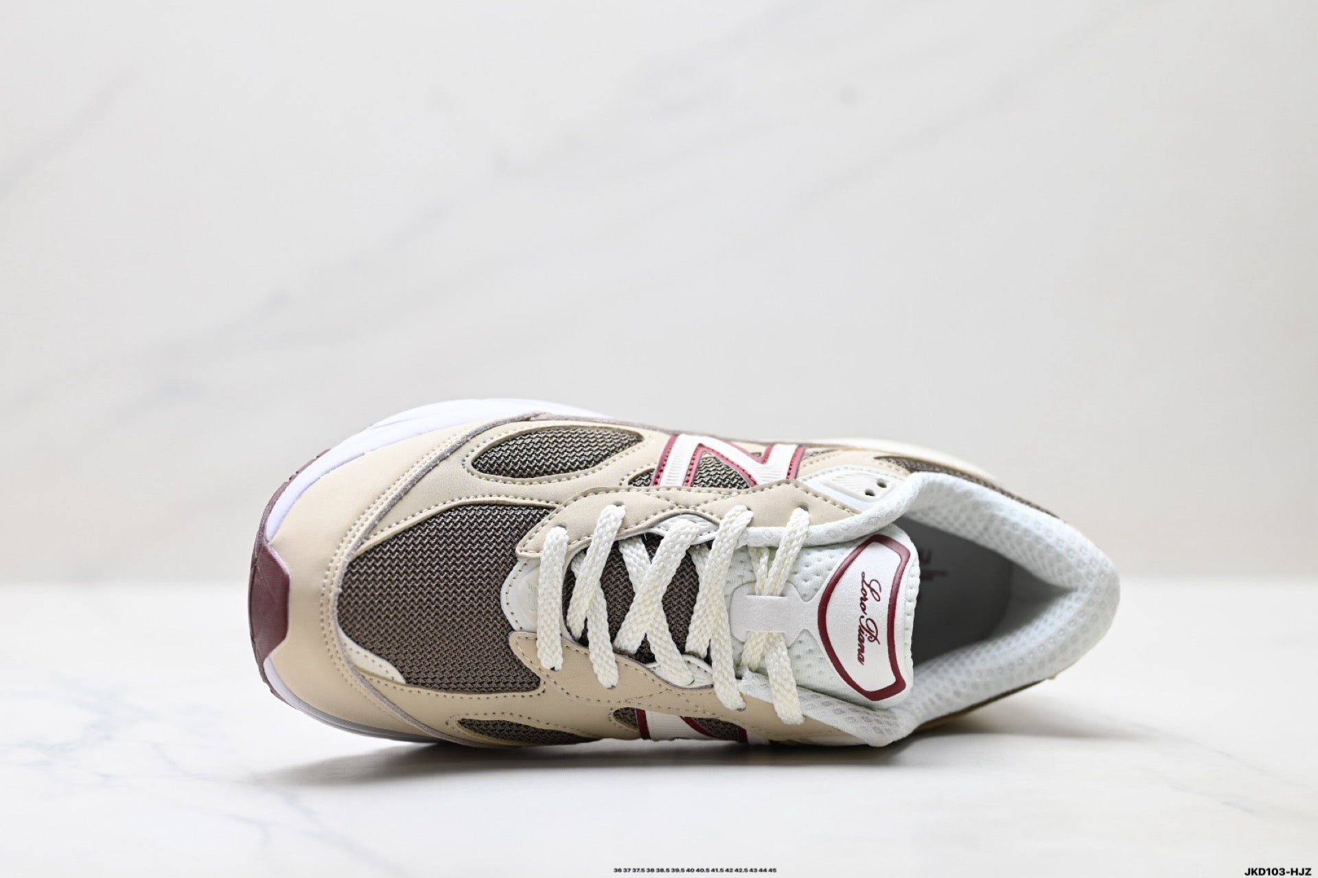 New Balance 990v6 Retro Mesh & Pigskin Low-Top Sneaker U990LP6