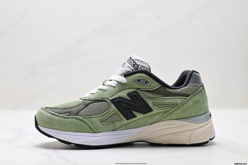 New Balance 990v3 Retro Mesh & Pigskin Low-Top Sneaker M990JD3