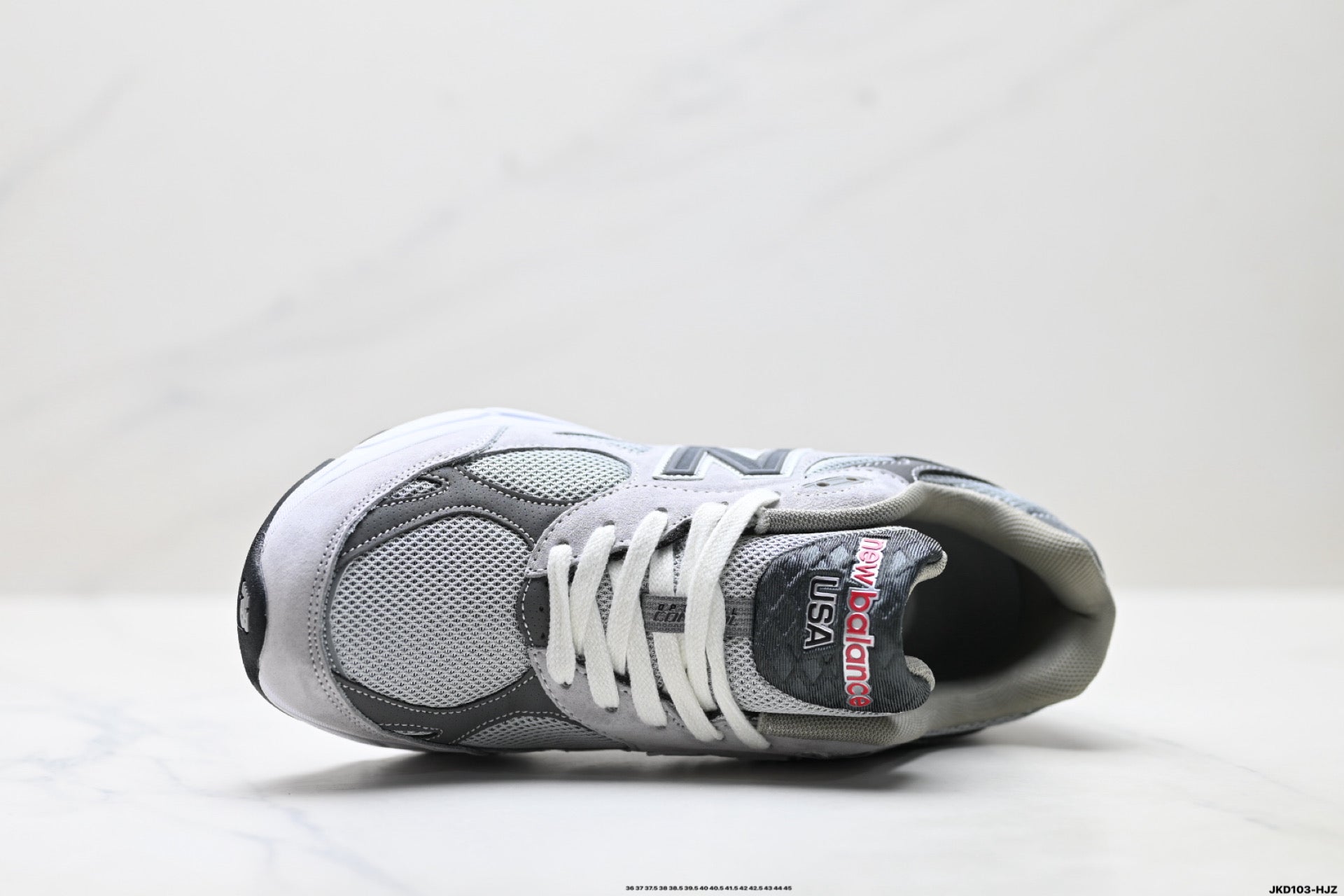 New Balance 990v3 Retro Mesh & Pigskin Low-Top Sneaker M990GY3