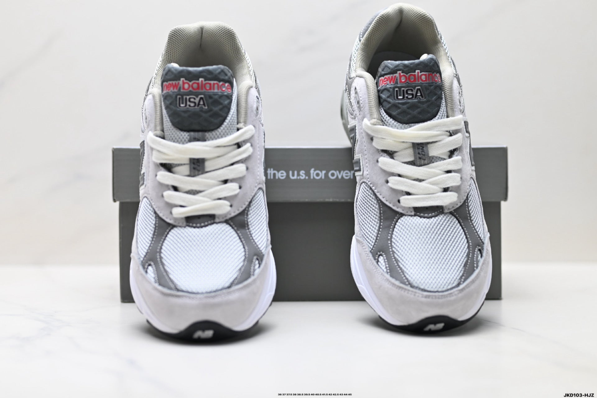 New Balance 990v3 Retro Mesh & Pigskin Low-Top Sneaker M990GY3
