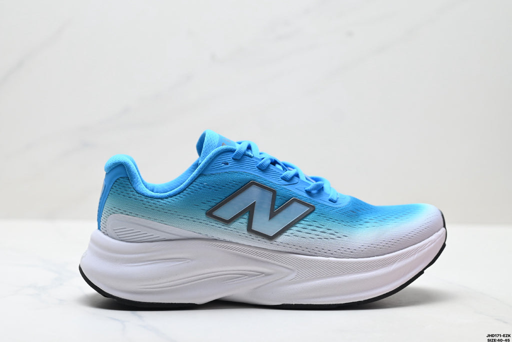 New Balance Fresh Foam Low-Top Marathon Running Shoe — Sky Blue MMOR68L