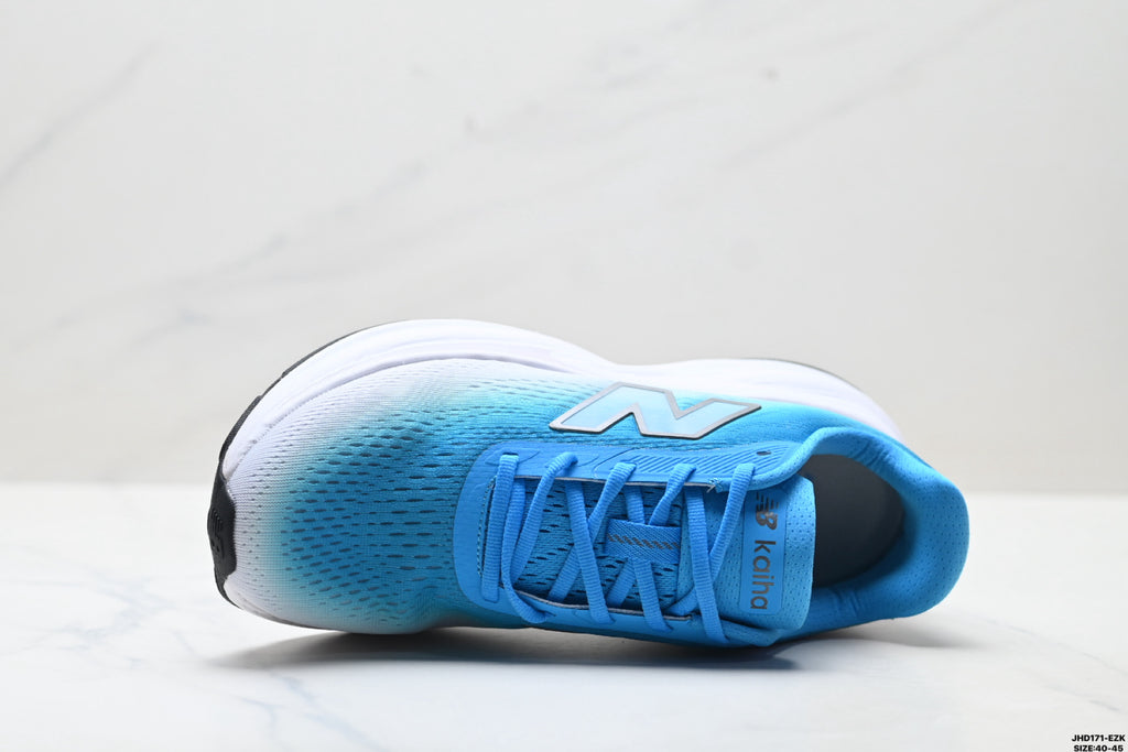 New Balance Fresh Foam Low-Top Marathon Running Shoe — Sky Blue MMOR68L