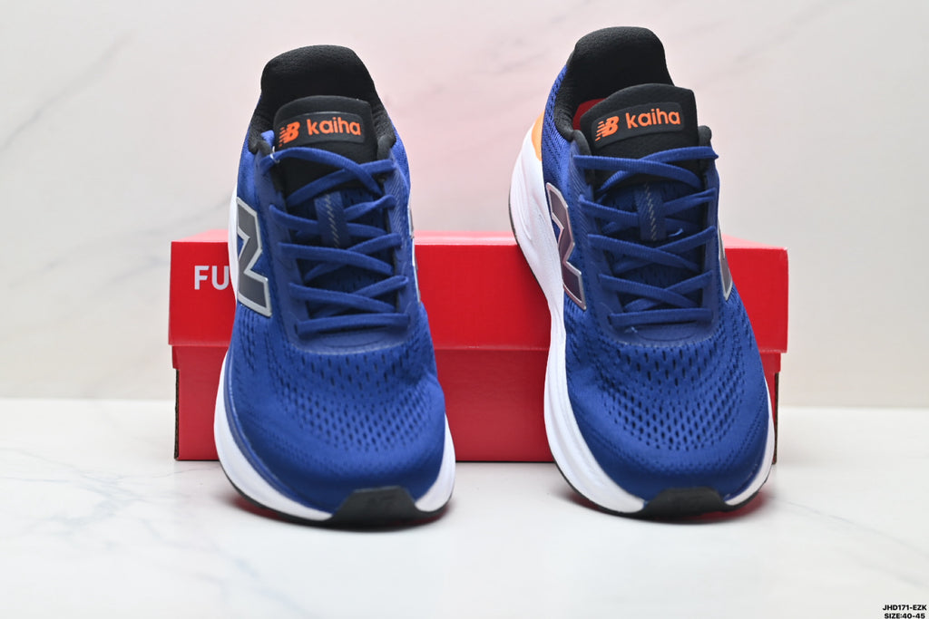 New Balance Fresh Foam Low-Top Marathon Running Shoe — Blue MMOR68L