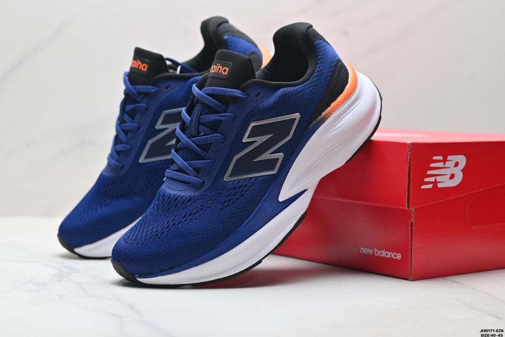 New Balance Fresh Foam Low-Top Marathon Running Shoe — Blue MMOR68L