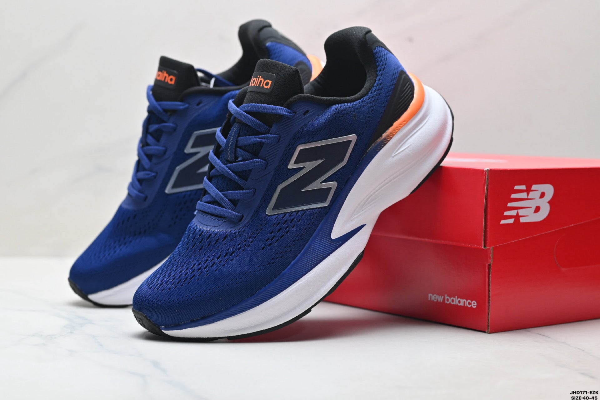 New Balance Fresh Foam Low-Top Marathon Running Shoe — Blue MMOR68L