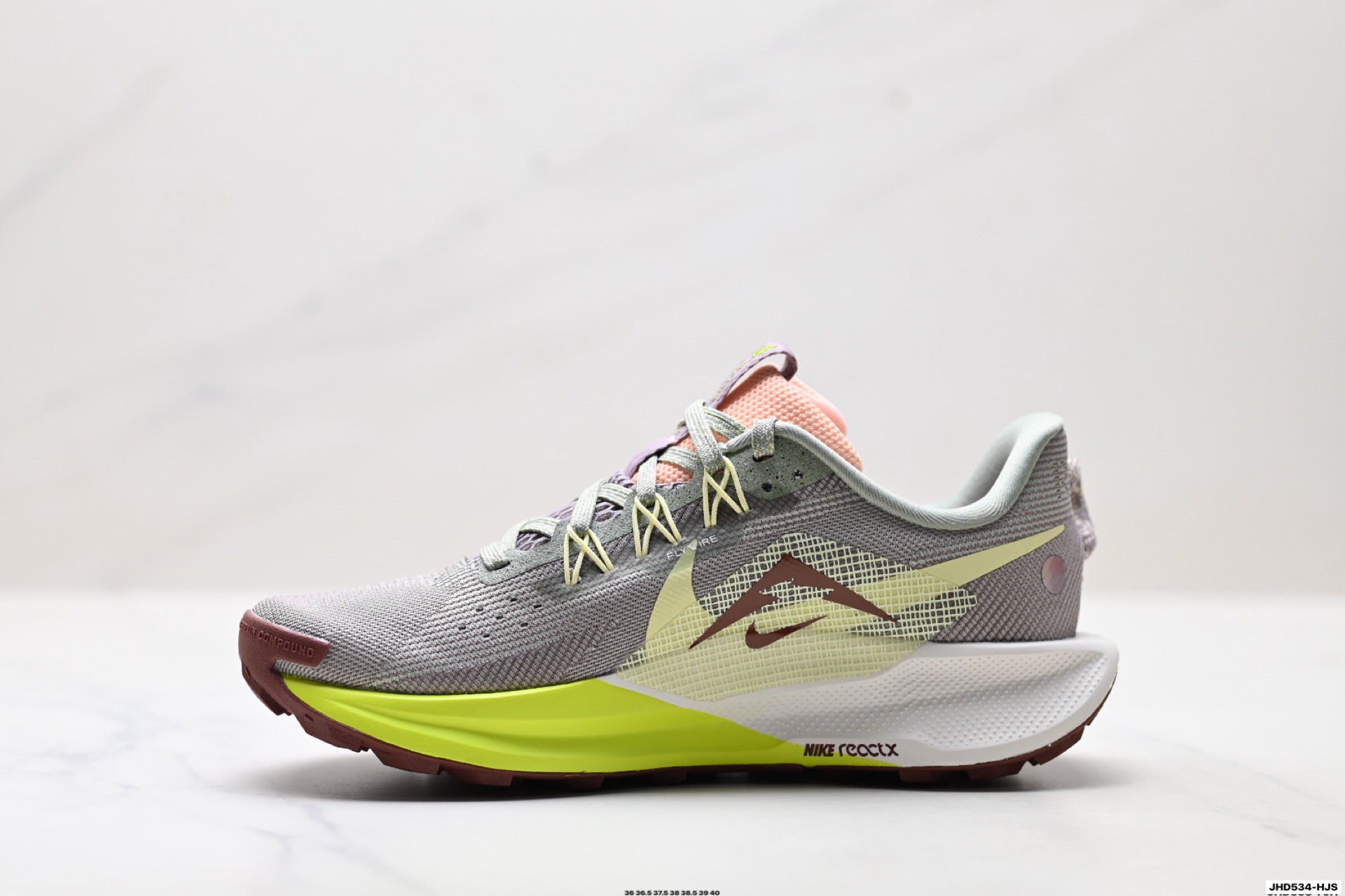Nike ReactX Pegasus Trail 5 GTX Waterproof Trail Running Shoe DV3864-001