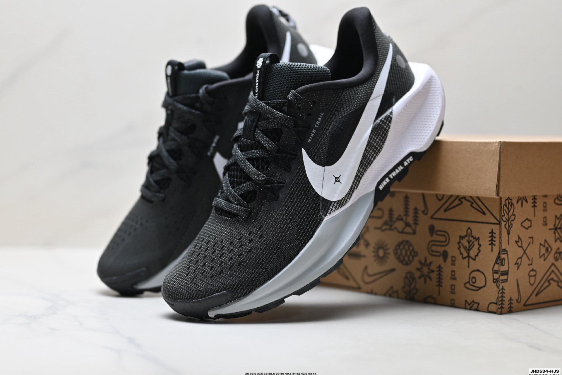 Nike ReactX Pegasus Trail 5 GTX Waterproof Trail Running Shoe DV3864-001