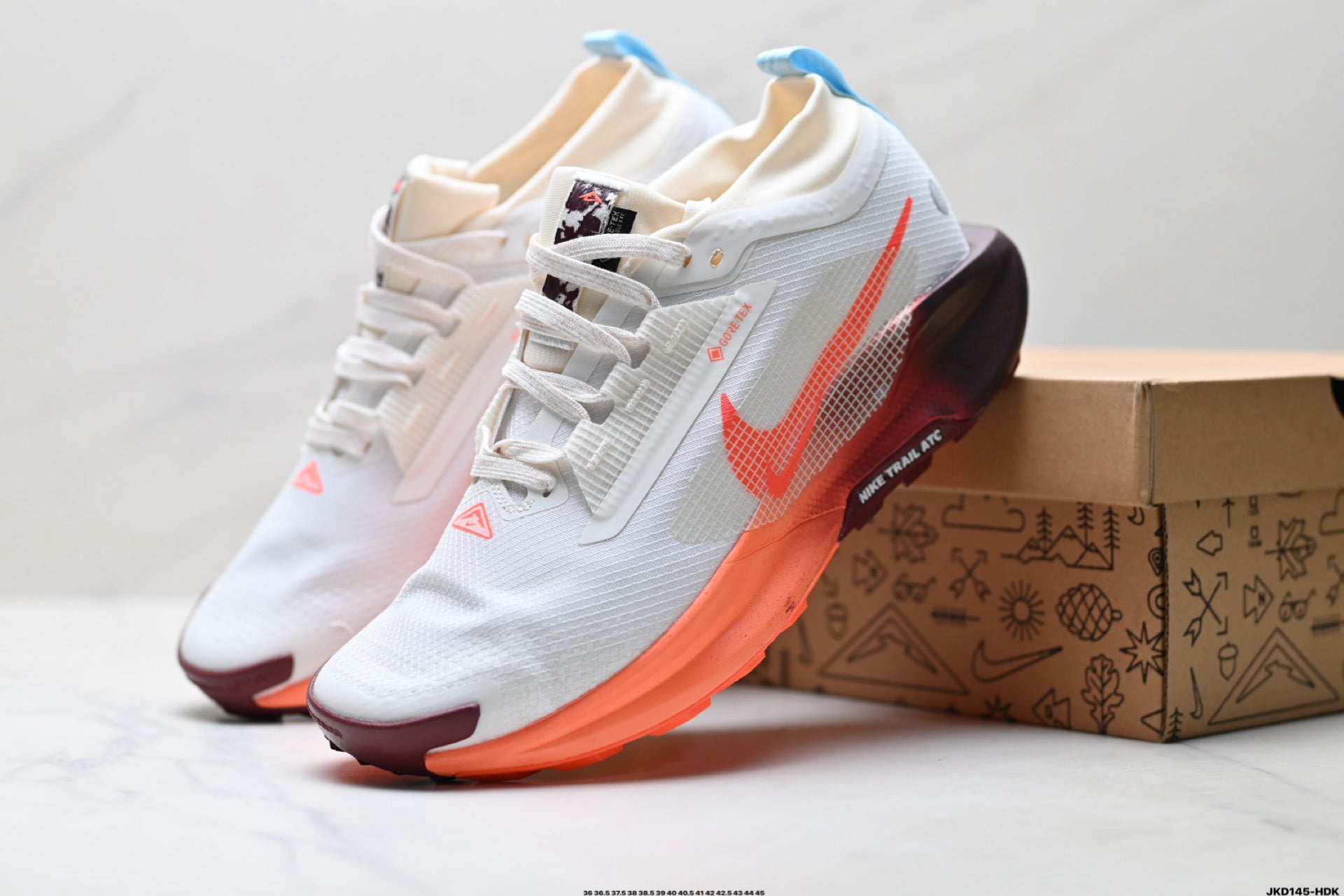 Nike ReactX Pegasus Trail 5 GTX Waterproof Trail Running Shoe FQ0912-104