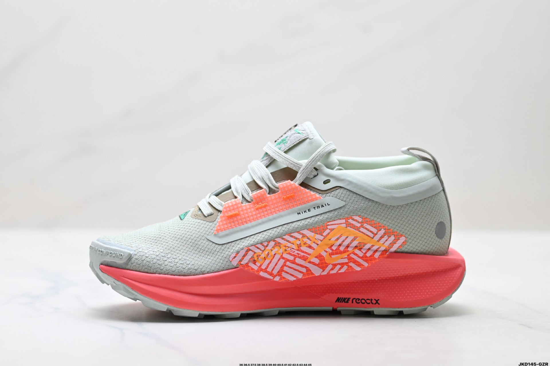 Nike ReactX Pegasus Trail 5 GTX Waterproof Trail Running Shoe FQ0908-004
