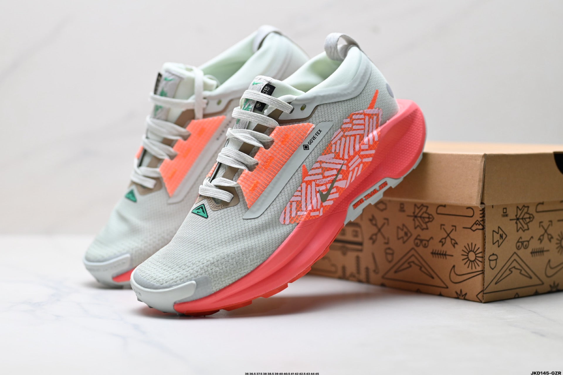 Nike ReactX Pegasus Trail 5 GTX Waterproof Trail Running Shoe FQ0908-004