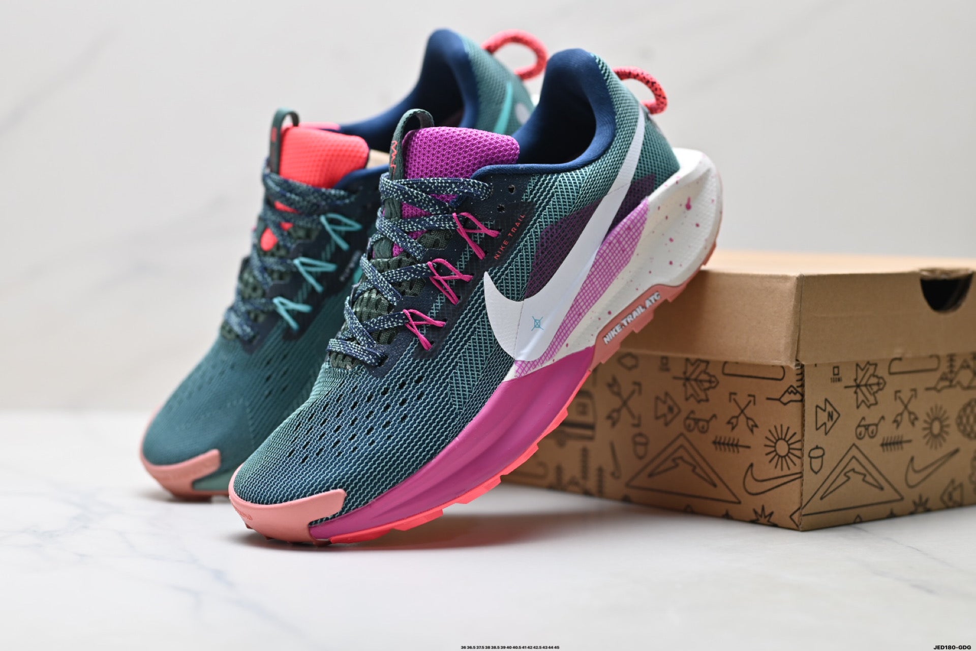 Nike ReactX Pegasus Trail 5 GTX Waterproof Trail Running Shoe DV3864-011
