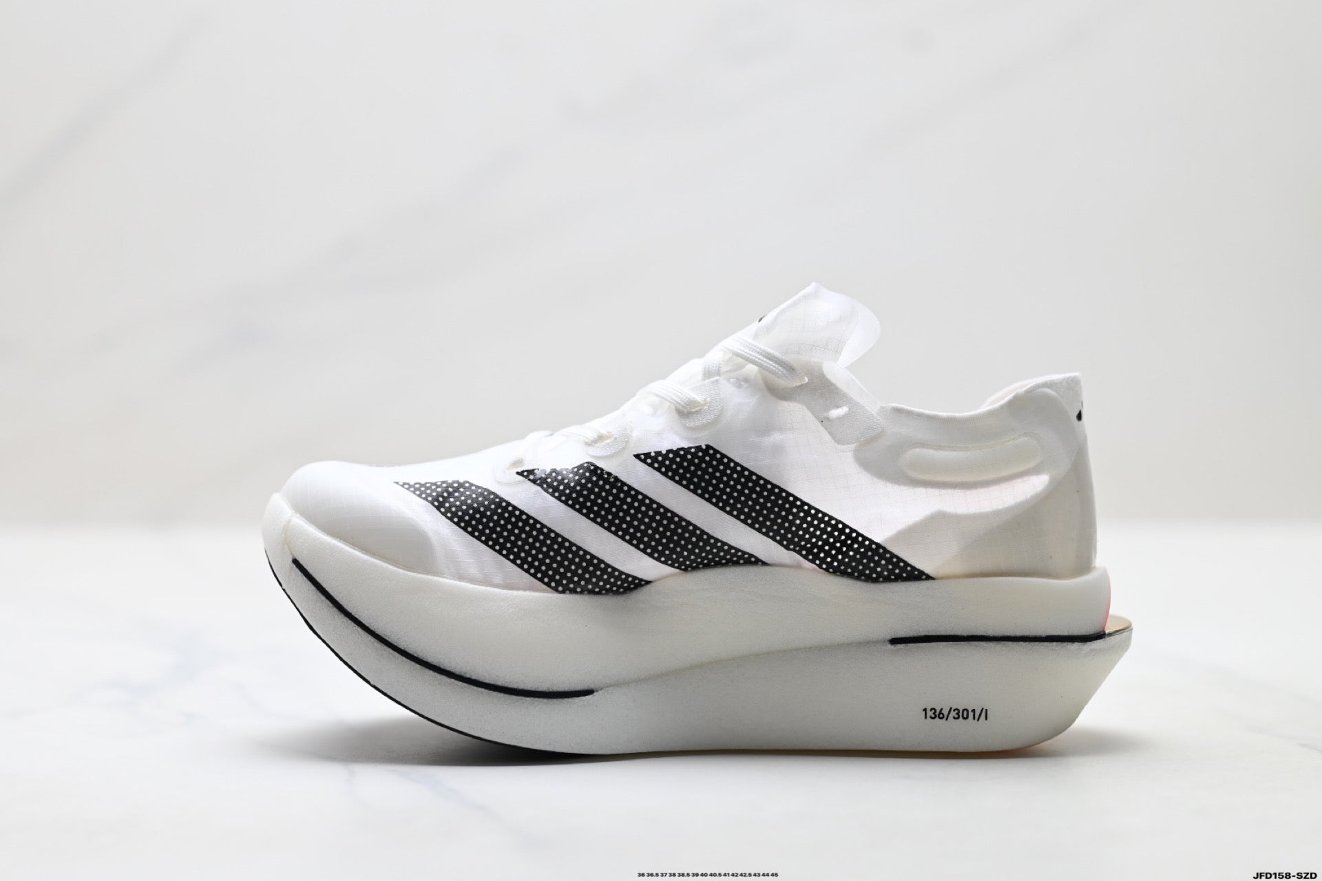 Adidas Adizero Adios Pro Evo 3 KH7678Marathon Running Shoe | Flywire Jacquard Lightweight Breathable