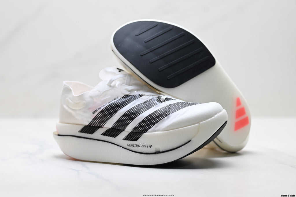 Adidas Adizero Adios Pro Evo 3 KH7678Marathon Running Shoe | Flywire Jacquard Lightweight Breathable