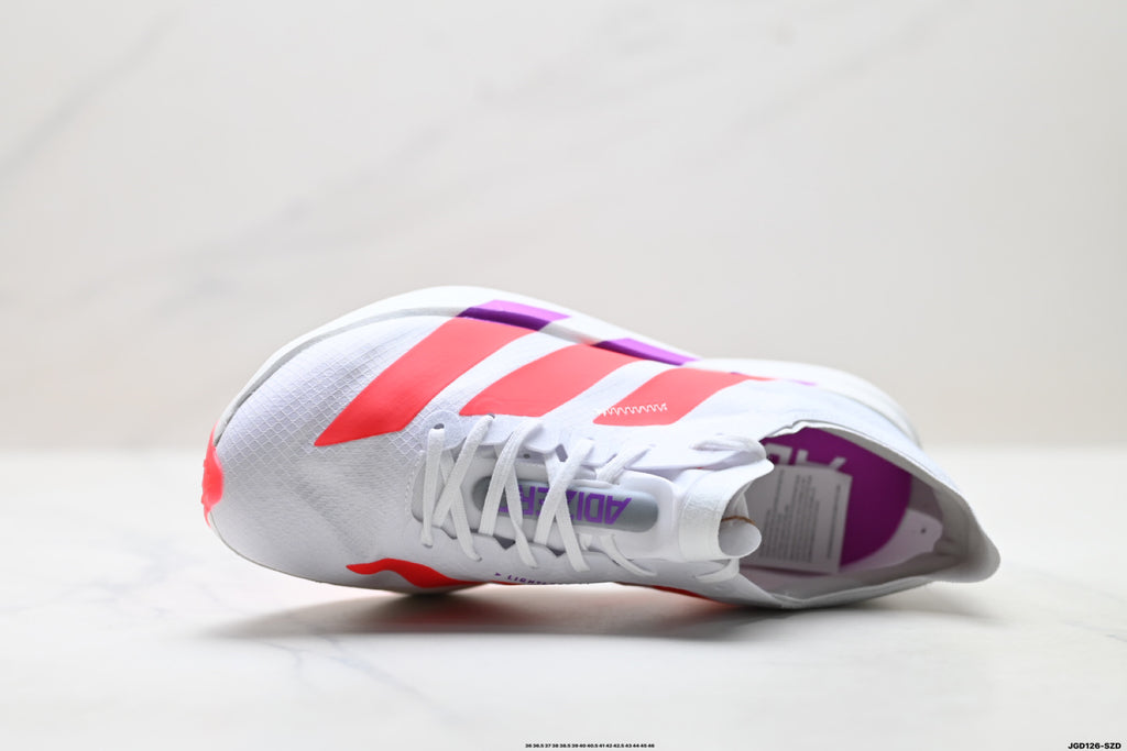 Adidas Adizero Adios Pro 4 M KZ9020 Marathon Running Shoe | Flywire Jacquard Lightweight Breathable