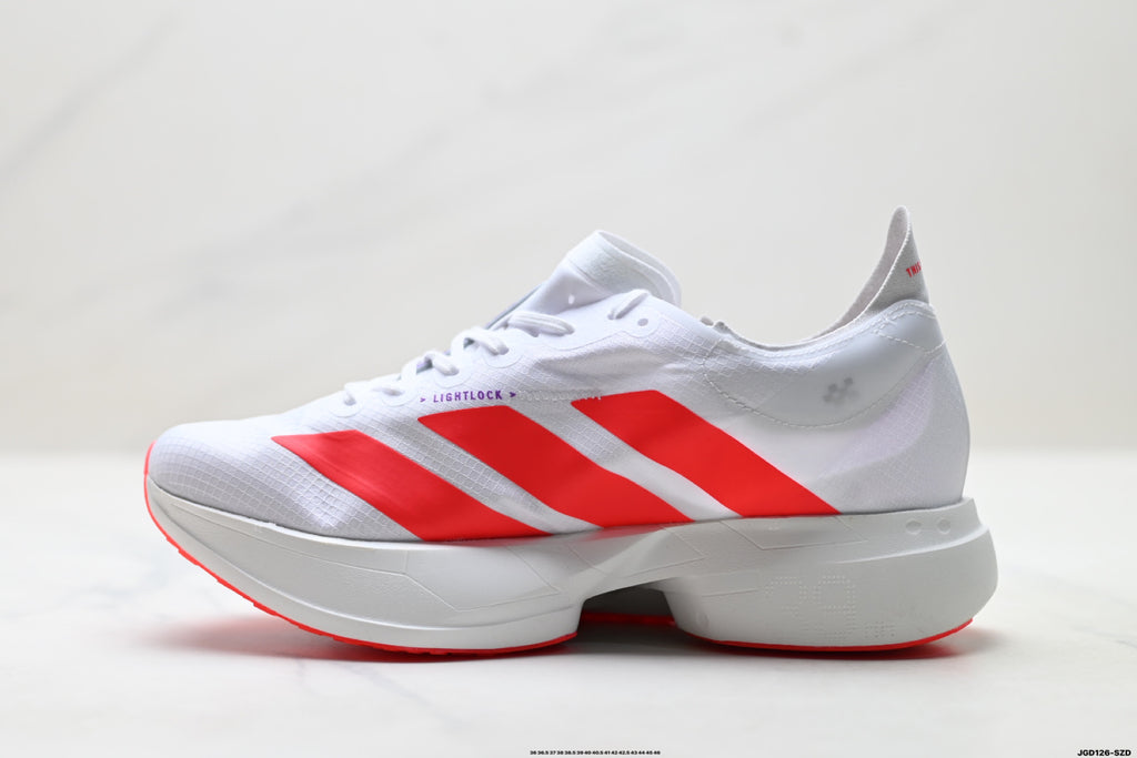 Adidas Adizero Adios Pro 4 M KZ9020 Marathon Running Shoe | Flywire Jacquard Lightweight Breathable
