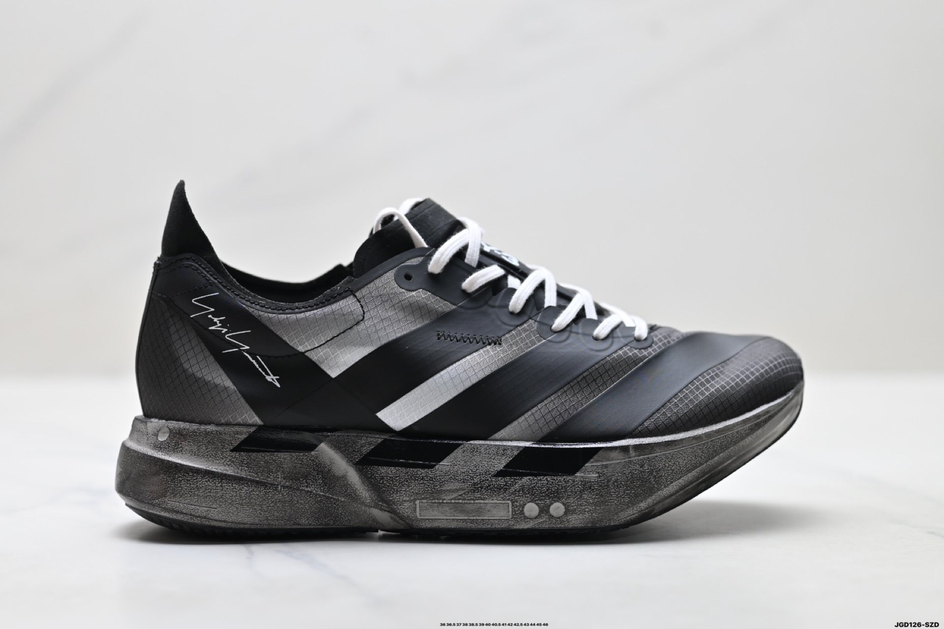 Adidas Adizero Y-3 Adios Pro 4M Marathon Running Shoe | Flywire Jacquard Full-Length Lightstrike Pro