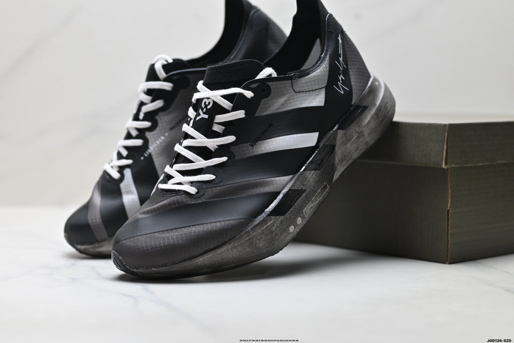 Adidas Adizero Y-3 Adios Pro 4M Marathon Running Shoe | Flywire Jacquard Full-Length Lightstrike Pro