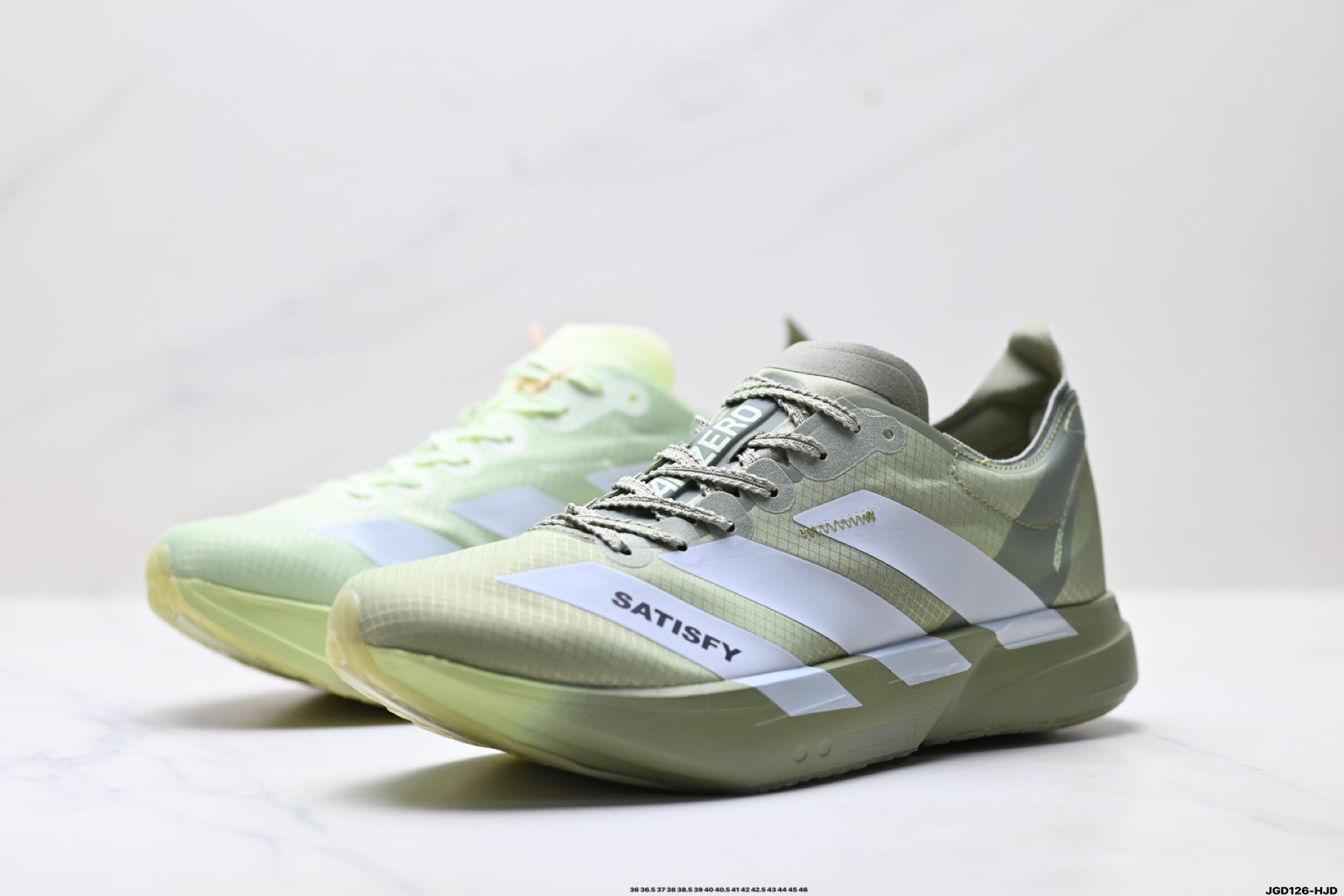 Adidas Adizero Adios Pro 4 M KH8441 Marathon Running Shoe | Flywire Jacquard Dual-Layer Mesh | Zoom Air