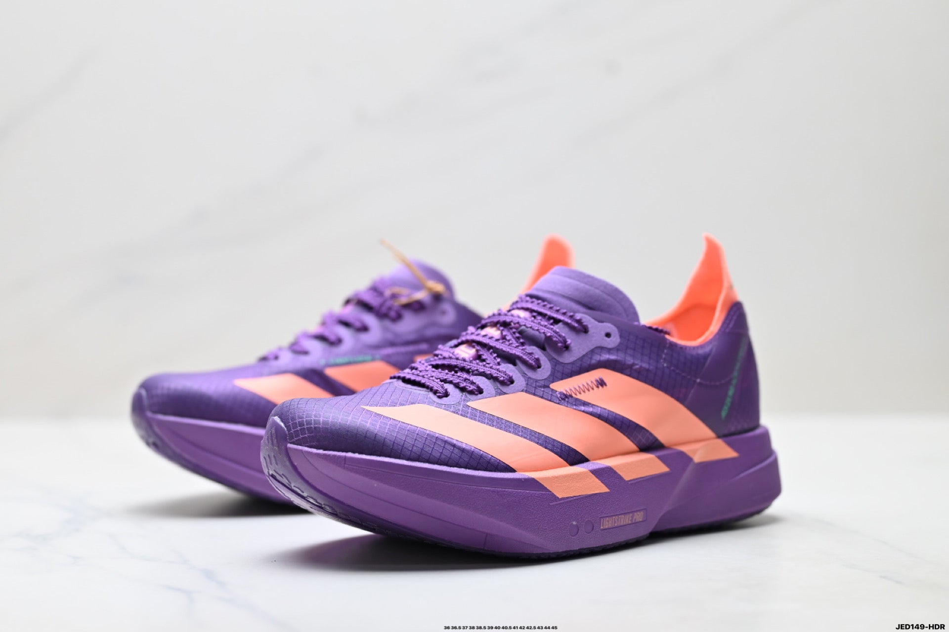 Adidas Adizero Adios Pro 4 M JR1288 Marathon Running Shoe | Flywire Jacquard Breathable Mesh | Zoom Air