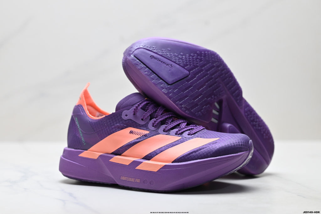Adidas Adizero Adios Pro 4 M JR1288 Marathon Running Shoe | Flywire Jacquard Breathable Mesh | Zoom Air
