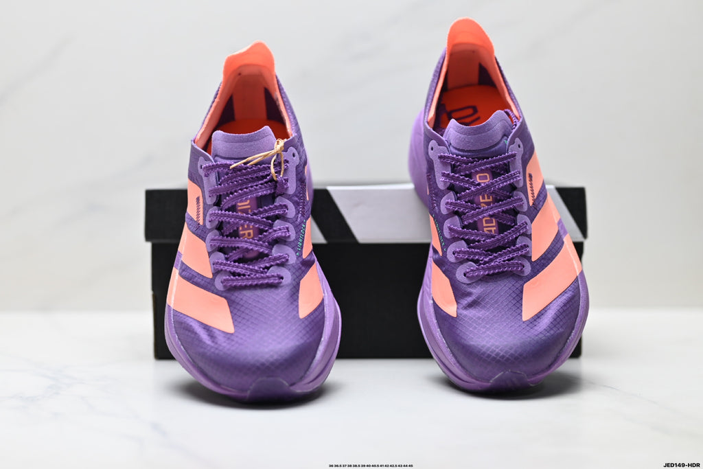 Adidas Adizero Adios Pro 4 M JR1288 Marathon Running Shoe | Flywire Jacquard Breathable Mesh | Zoom Air