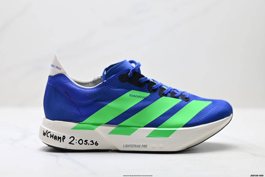 Adidas Adizero Adios Pro 4 M JP9271 Marathon Running Shoe | Flywire Jacquard Dual-Layer Mesh | Zoom Air