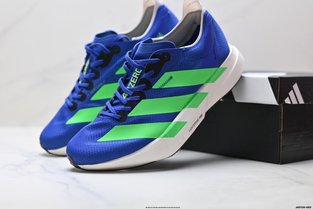 Adidas Adizero Adios Pro 4 M JP9271 Marathon Running Shoe | Flywire Jacquard Dual-Layer Mesh | Zoom Air