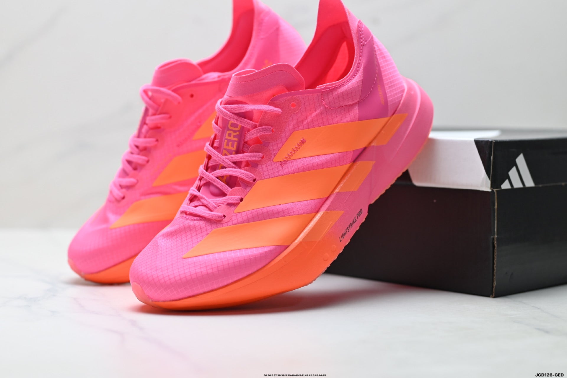 Adidas Adizero Adios Pro 4 KJ3062 M Marathon Running Shoe | Flywire Jacquard Breathable Mesh | Zoom Air