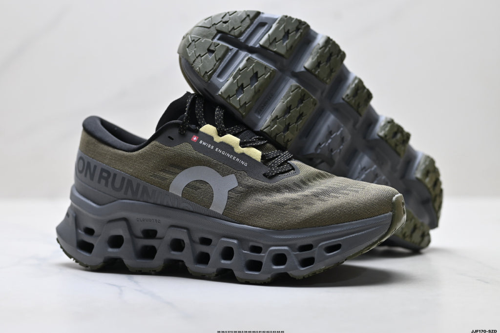 On Cloudmonster 3 – Lightweight Low-Top Running Shoe | Tennis-Inspired Streetwear 3MG10050656