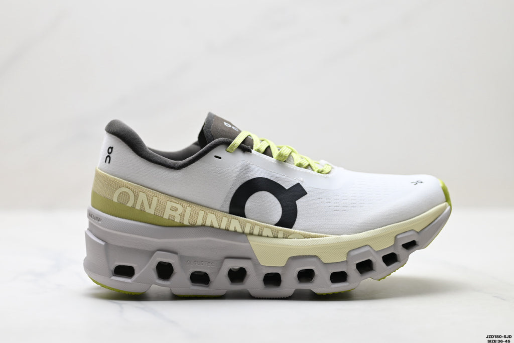 On Cloudmonster 2 – Lightweight Low-Top Running Shoe | Tennis-Inspired Streetwear 3WE10112260