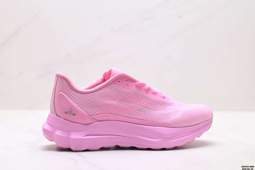 Alo Yoga Alo Runner – Breathable Mesh Low-Top Sneaker | City Commute & Training A0590Upink