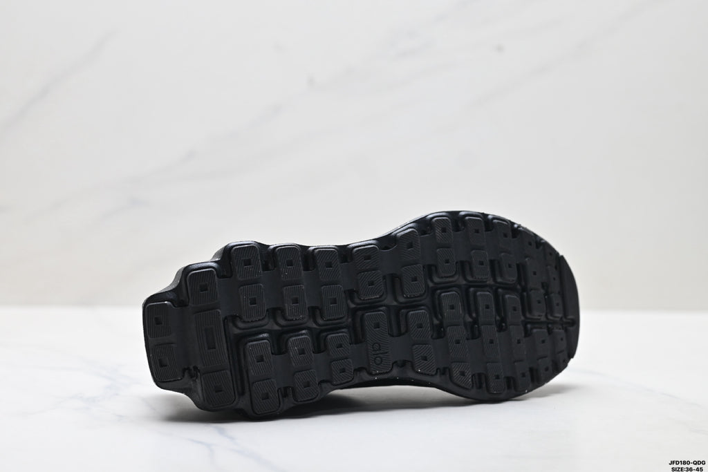 Alo Yoga Alo Runner – Black | Breathable Mesh Low-Top Sneaker | City Commute & Training A0590U-Black